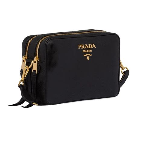 prada vitello phenix crossbody gold small black|prada crossbody bags on sale.